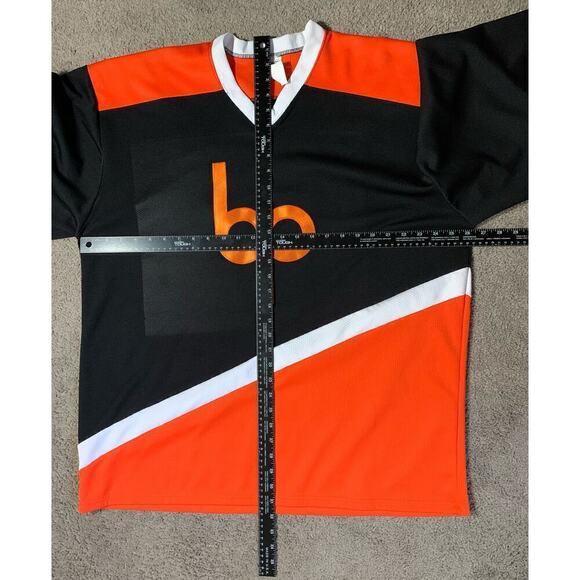 Philadelphia Flyers Minor League bp Quadra Hockey Jersey Canada #5 Flaherty Sz L - Picture 7 of 16